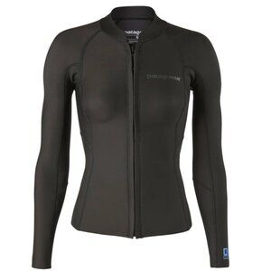 Patagonia Women’s Yulex Regulator Lite Long-Sleeve Wetsuit Top • Black • Small